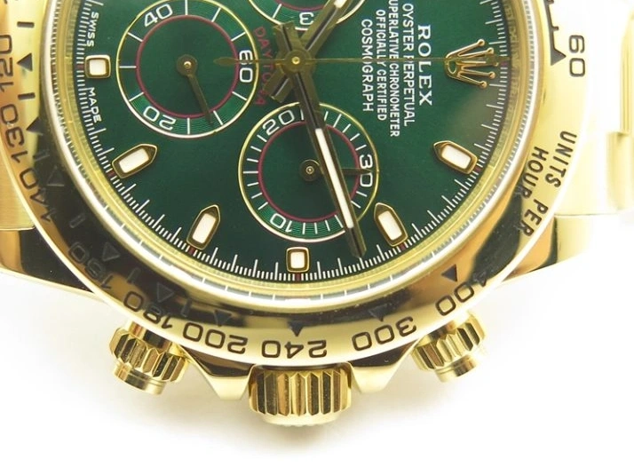 MiroTime 0316 RelaxedFit Daytona 116515 Noob 1:1 Best Edition Rose Gold Dial On Black Rubber Strap A7750(Free Extra Strap) 3740